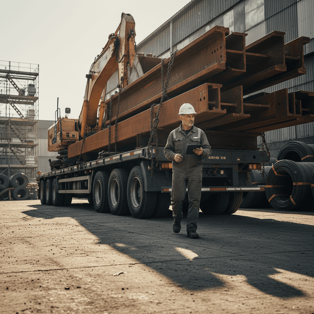 Heavy and oversized cargo transportation